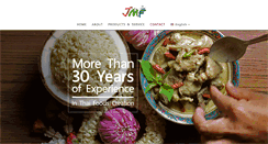 Desktop Screenshot of jmthaifood.com